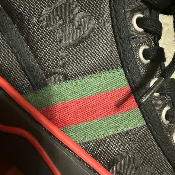 Size 10 Mens Gucci Tennis 1977 high-top Sneakers -
Farfetch excellent condition - Picture 10 of 16